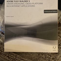 Adobe Flex Builder 3, Factory Sealed 