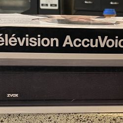 Zvox AV200 Bluetooth Sound Bar Speaker 24 W RMS Aluminum Black