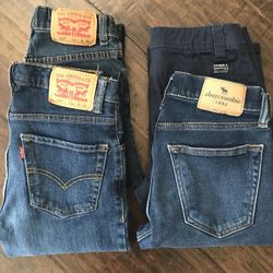 Boys Jeans And Blue Chinos Size 12