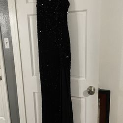 Black Sequins Size Small