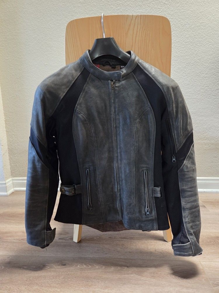 Women's Small leather Motorcycle Jacket