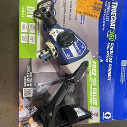 Graco TrueCoat 360-Handheld Cordless Connect Drill Paint Sprayer=Tools-511