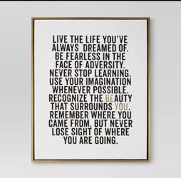 Be You Canvas Wall Decor