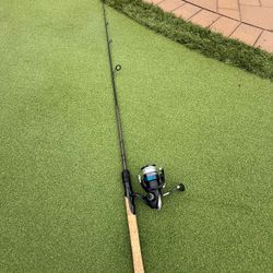 ShimanoScimitar Medium Light 6‘6“ Spinning Rod With Shimano Nexave 2500 Reel    New