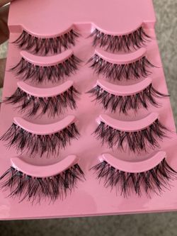 False Eyelashes 5 Pairs