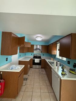 Kitchen cabinets