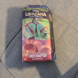 Disney Lorcana First Chapter Starter Deck