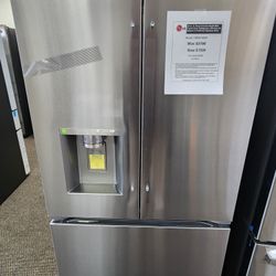 26 cu. ft. Smart Counter-Depth MAX French Door Refrigerator with Dual Ice Makers in PrintProof Stainless Steel