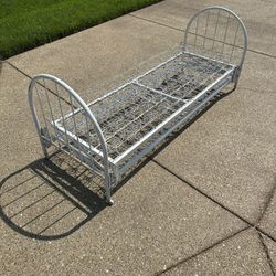 Antique Cast Iron Bed