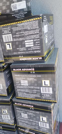 Gloves nitrile 6mil heavy duty