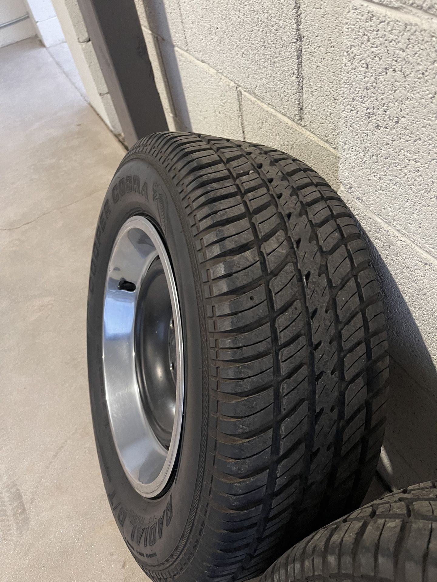 C10 OBS chevy Detroit Steel 15s Wheels/Rims And Tires 5 Lug 5x127 Chevy