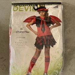 Girl M Devil costume