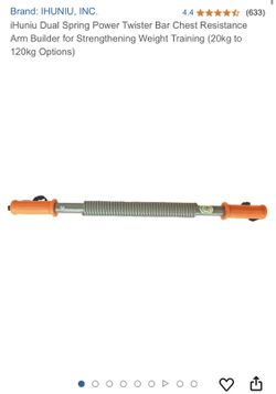 Twist bar arm resistant arm builder 