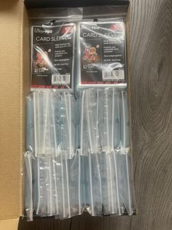 Ultra Pro card sleeves
