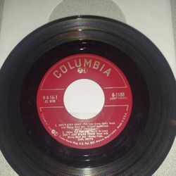 EXTREMELY RARE VINTAGE EXTENDED PLAY 45 RPM WITH ARTIST CARL SMITH, LEFTY FRIZZELL, POLLY POSSUM & JOE WOLVERTON 