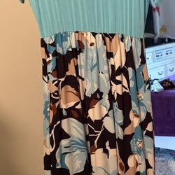 Short Sleeve Maxi Dress
