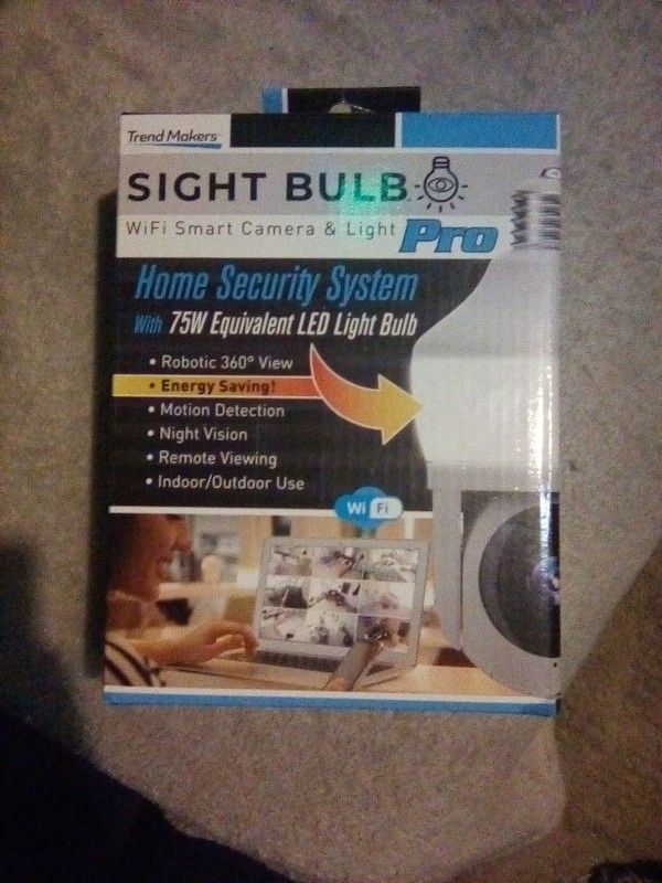 Sight Bulb Camera 