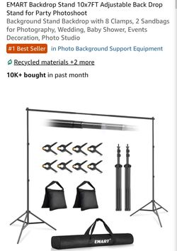 Backdrop stand