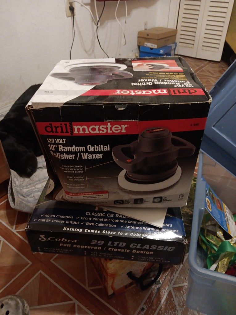 Drill Master 10" Random Orbital Polisher/Waxe