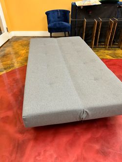 Ikea futon sofa sleeper gray - like new