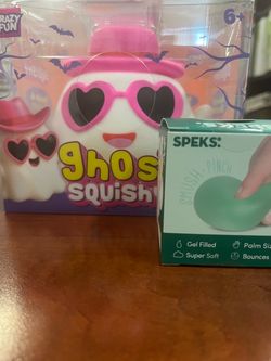Ghost Squishy&Speks Squishy
