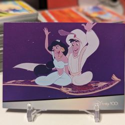 Rare Japanese exclusive Aladdin Collectible Card Disney 100