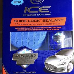NEW - Turtle Wax Ice Premium Car Care Shine Lock Sealant 4 fl oz (118 ml) Smart Shield