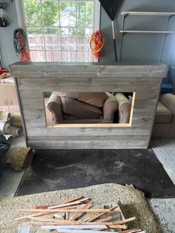 Custom Fireplace Frame/ Mantel