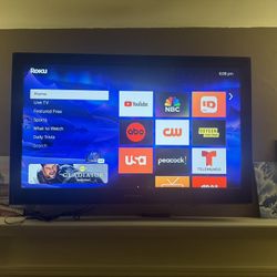 40in Dynex  Tv And Roku  Bundle 