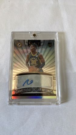 Panini Select Youth Explosion RC Auto Patch Card