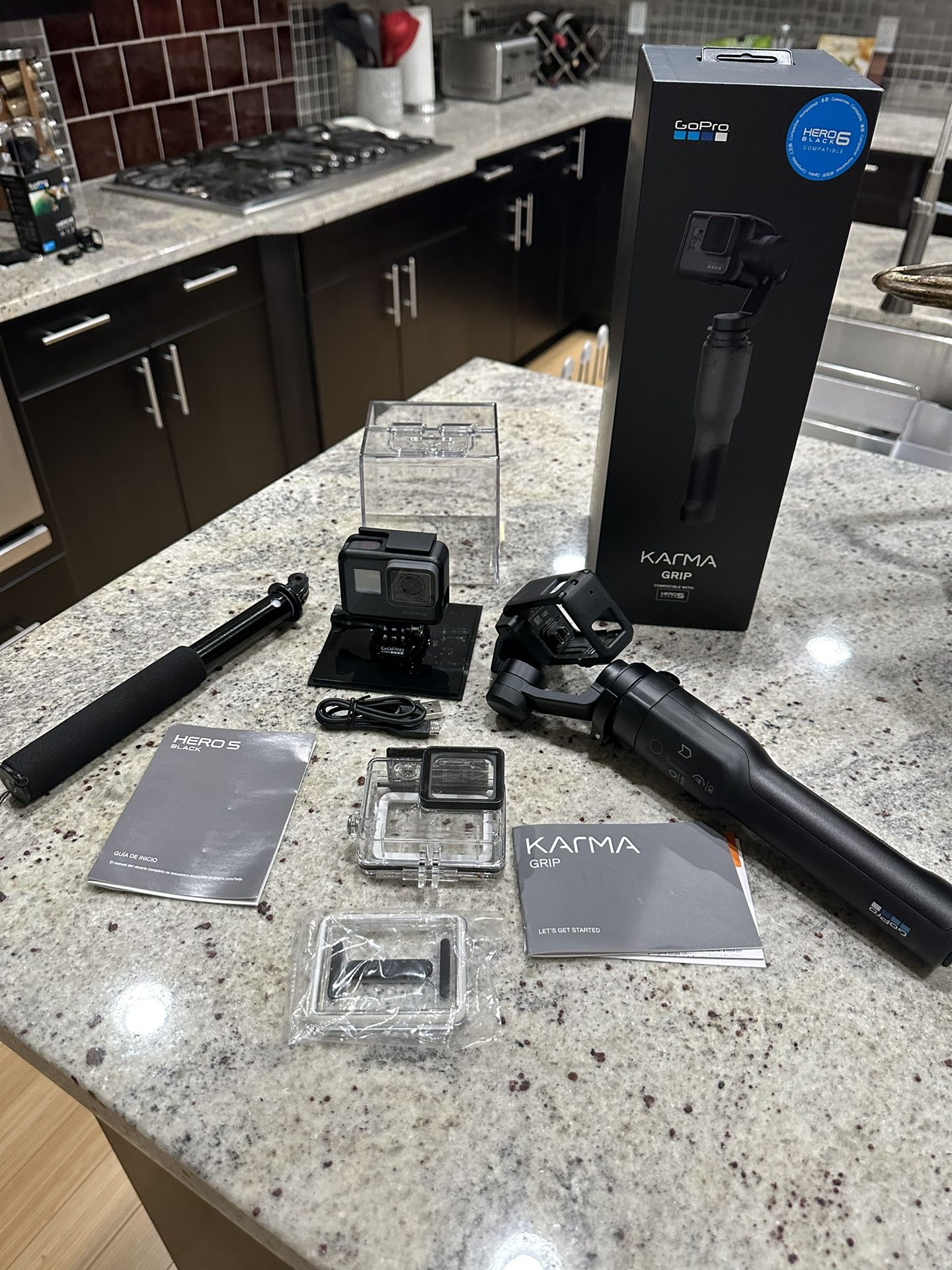 GoPro Hero 5 Black With Karma Grip