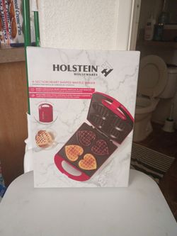 Heart-shaped waffle maker