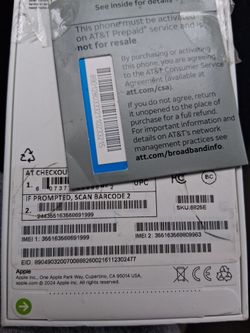 IPhone prepaid att