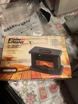 Flame Heater Simulated Flame Space Heater