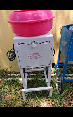 Nostalgia Cotton Candy Machine, Snow cone machine , and popcorn machine