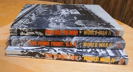 $6 ALL****WORLD WAR II: Time-Life Books Series 1977 (3)  $6/ALL