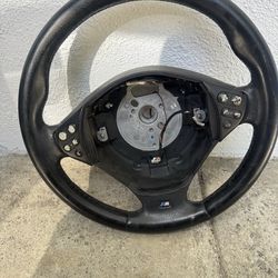 M SPORT LEATHER STEERING WHEEL BMW E38 740iL e39 540i 528i 530i