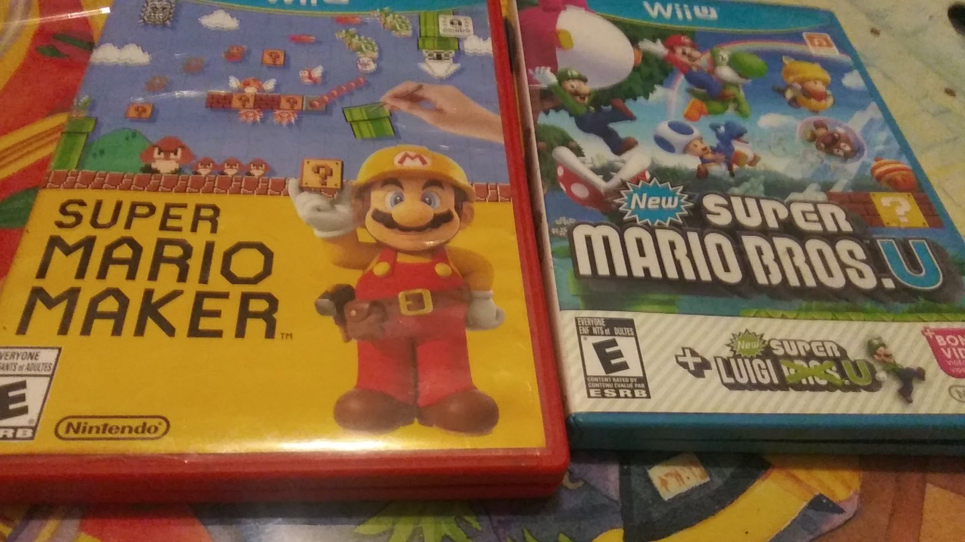 Nintendo Mario Wii u video games
