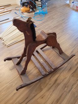 Nice Antique Rocking Horse 