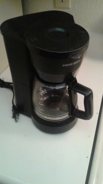 Black & and Decker coffee maker