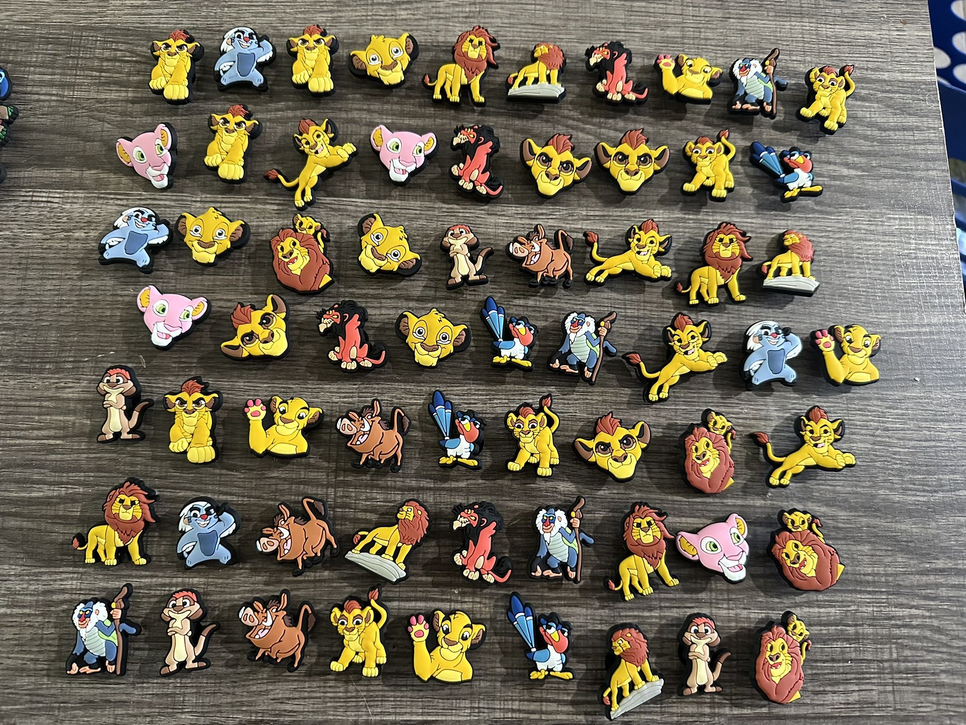 Lion King Croc Charms