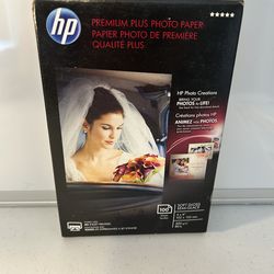 HP Premium Plus Soft Gloss Photo Paper 100 Sheets 4x6 Hewlett Packard NEW SEALED