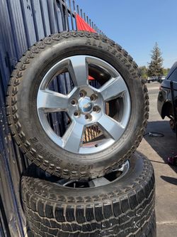 20” LTZ WHEELS AND TIRES