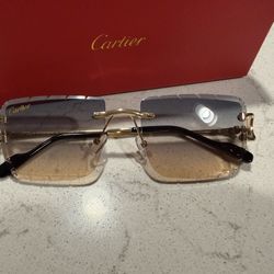 Cartier Cut Diamond Glasses