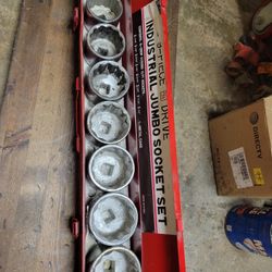 3/4" Drive 12 Pt. Jumbo Socket Set