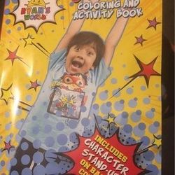 Ryan's World Jumbo Coloring & Activity Book   (NEW, 2020)   Lots Of Fun Pages