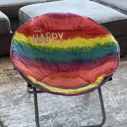 Large Folding Saucer Chair