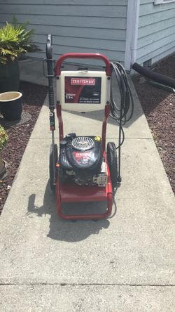 Craftsman presser washer