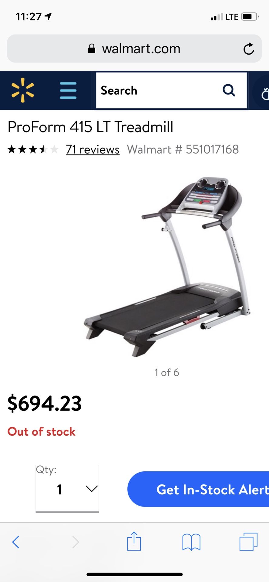 Proform 415 lt treadmill new arrivals