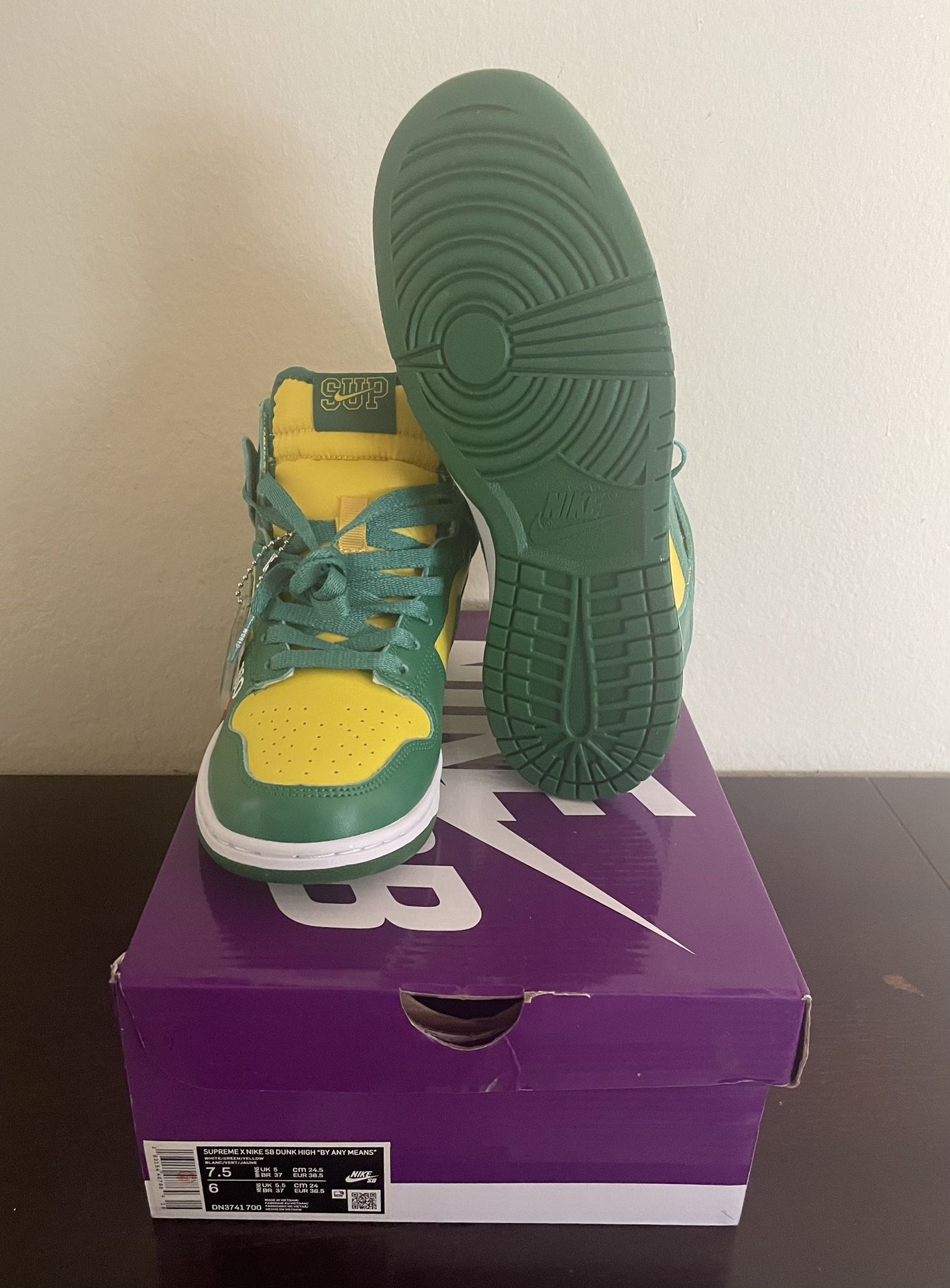 Supreme X Nike SB Dunk High “By Any Means”